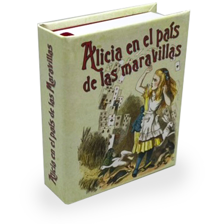 Portada Minilibro Alicia en el pa&iacute;s de las maravillas