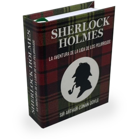 Portada Sherlock Holmes -La aventura de la liga de los pelirrojos- tapa dura